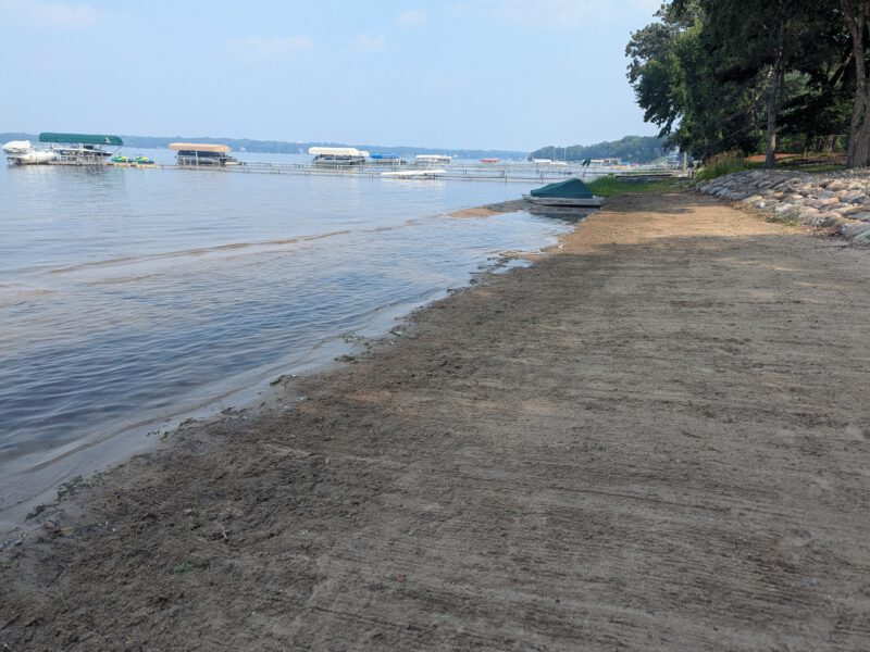 White Bear Lake Shoreline Maintenance & Dock Install