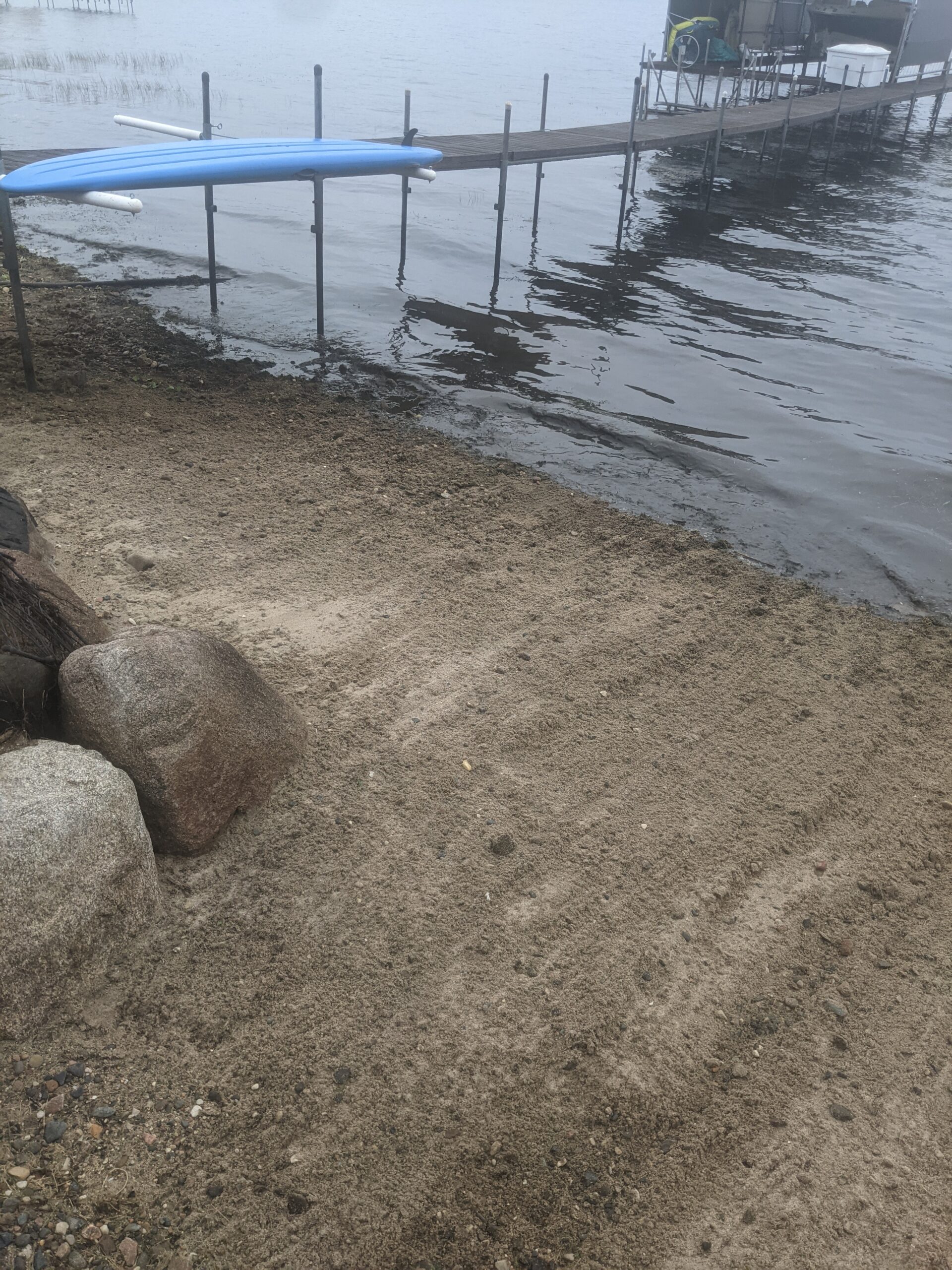 After — Seasonal Dock & Beach Maintenance – Lake Waconia HOA
