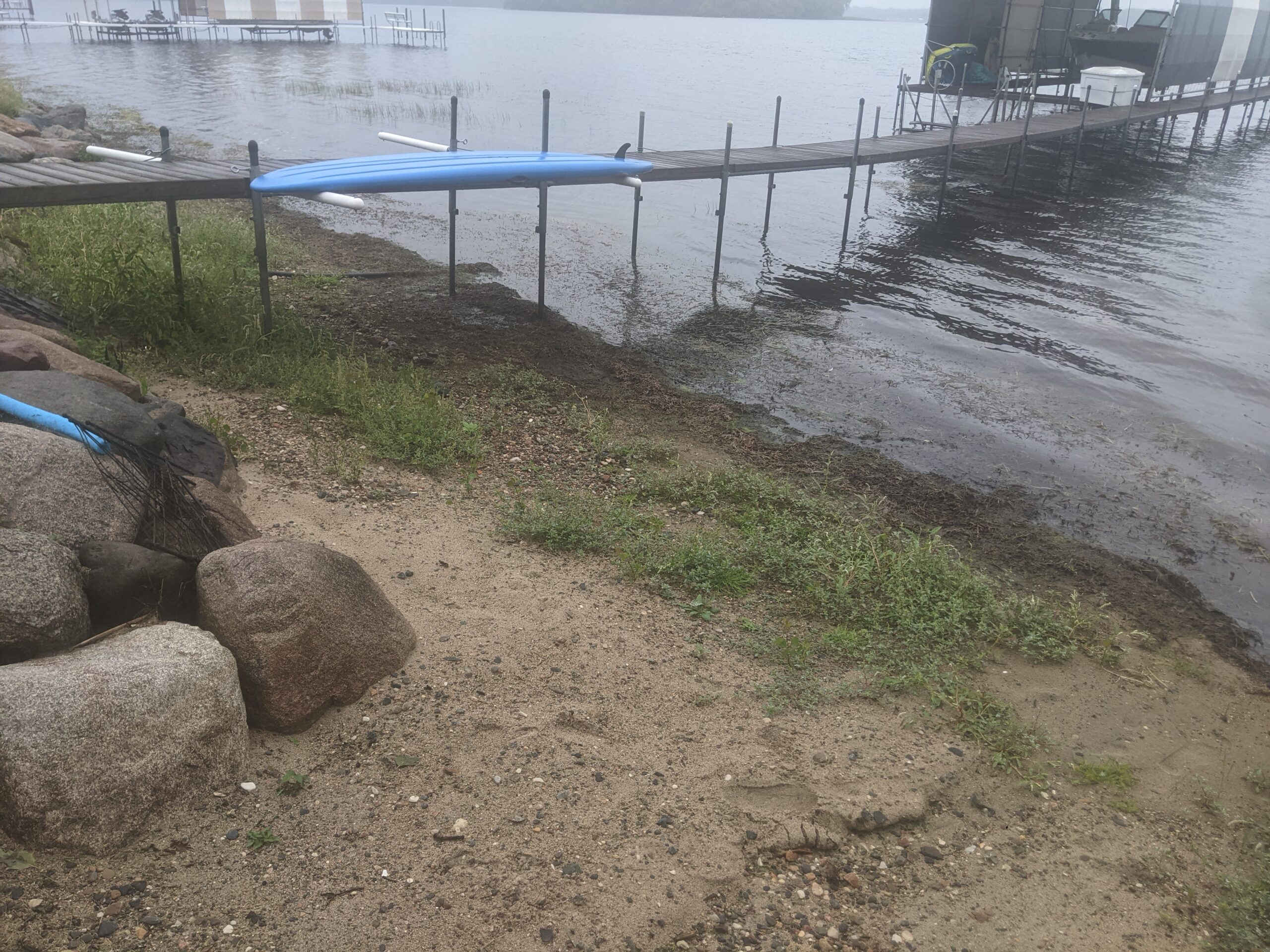 Before — Seasonal Dock & Beach Maintenance – Lake Waconia HOA
