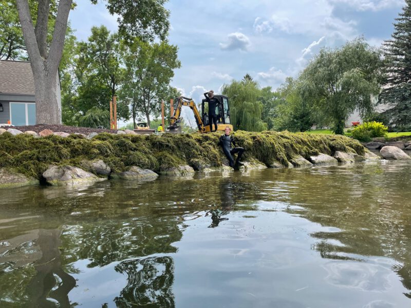 Excelsior Beach Restoration & Lake Weed Removal